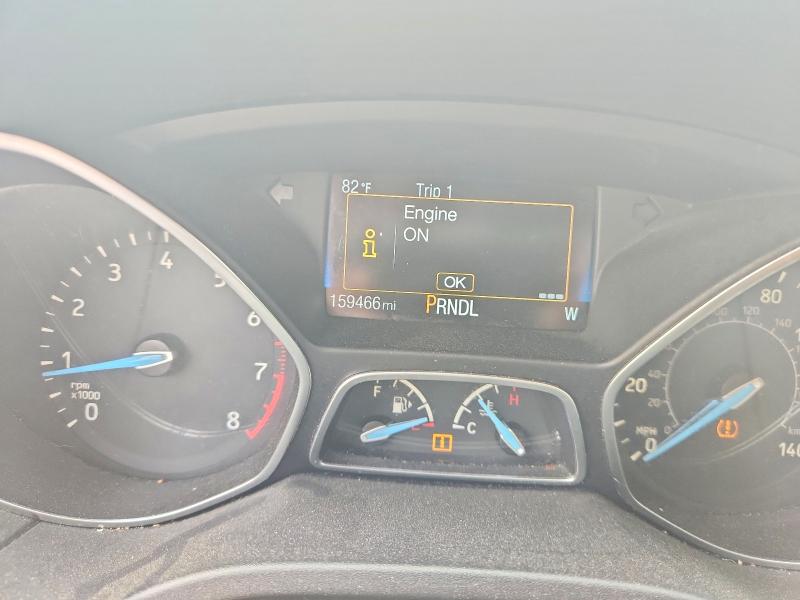 2015 Ford Focus VIN 1FADP3F21FL271153 COPART salvage auction — NORMAL WEAR, Tn - Salvage Certificate, sold $1,050 on 2026-07-02 (photo 9)