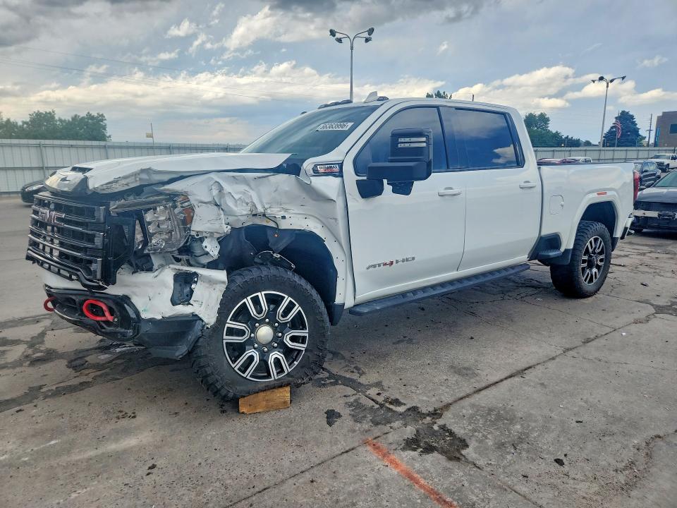 2022 Gmc SIERRA VIN 1GT49PEY0NF110355 COPART salvage auction — FRONT END, Co - Public - Salvage Title, sold $15,000 on 2026-07-20 (photo 1)