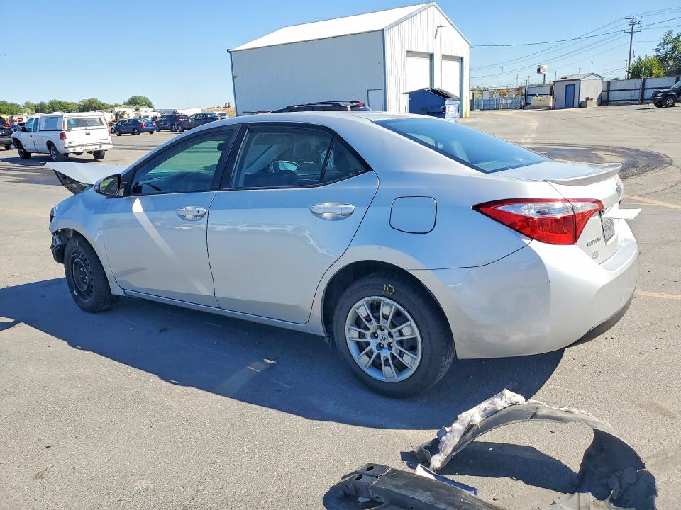 2015 Toyota VIN 5YFBURHE8FP315399 COPART salvage auction — FRONT END, Id - Salvage Certificate Of Title, sold $150 on 2026-07-23 (photo 2)