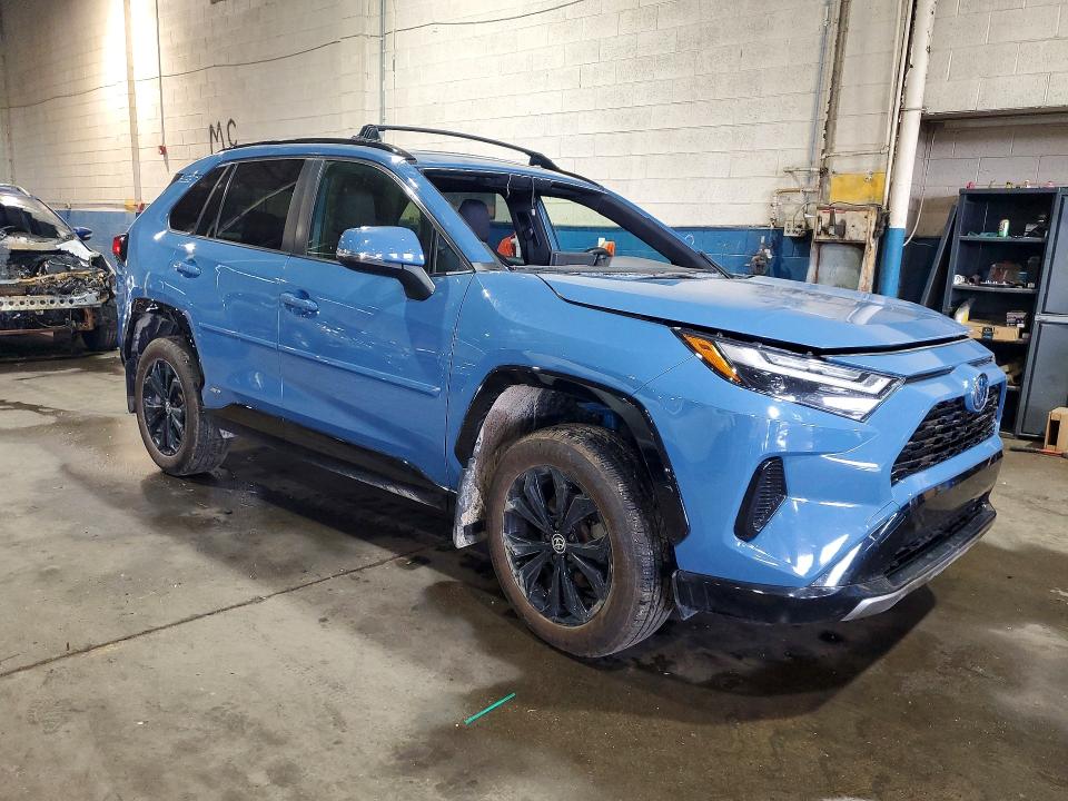 2022 Toyota Rav 4 VIN JTM16RFV6ND077143 COPART salvage auction — VANDALISM, Mi - Cert Of Title-Salvage Vehicle, sold $12,100 on 2026-07-02 (photo 4)