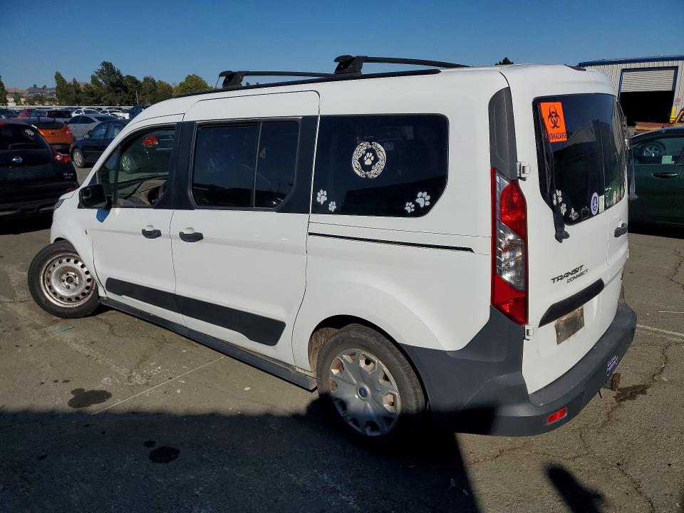 2014 Ford Transit connect VIN NM0GS9E74E1133068 COPART salvage auction — FRONT END, Ca - Salvage Certificate, sold $500 on 2026-07-08 (photo 2)