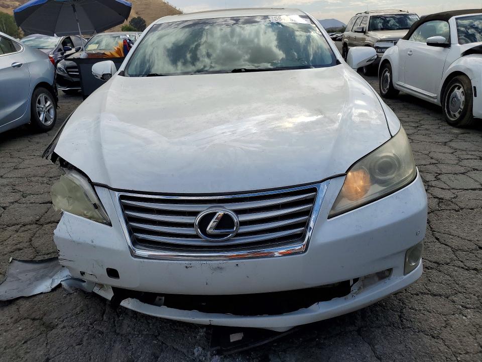 2010 Lexus Es 350 VIN JTHBK1EG0A2360694 COPART salvage auction — FRONT END, Ca - Salvage Certificate, sold $850 on 2026-07-02 (photo 5)