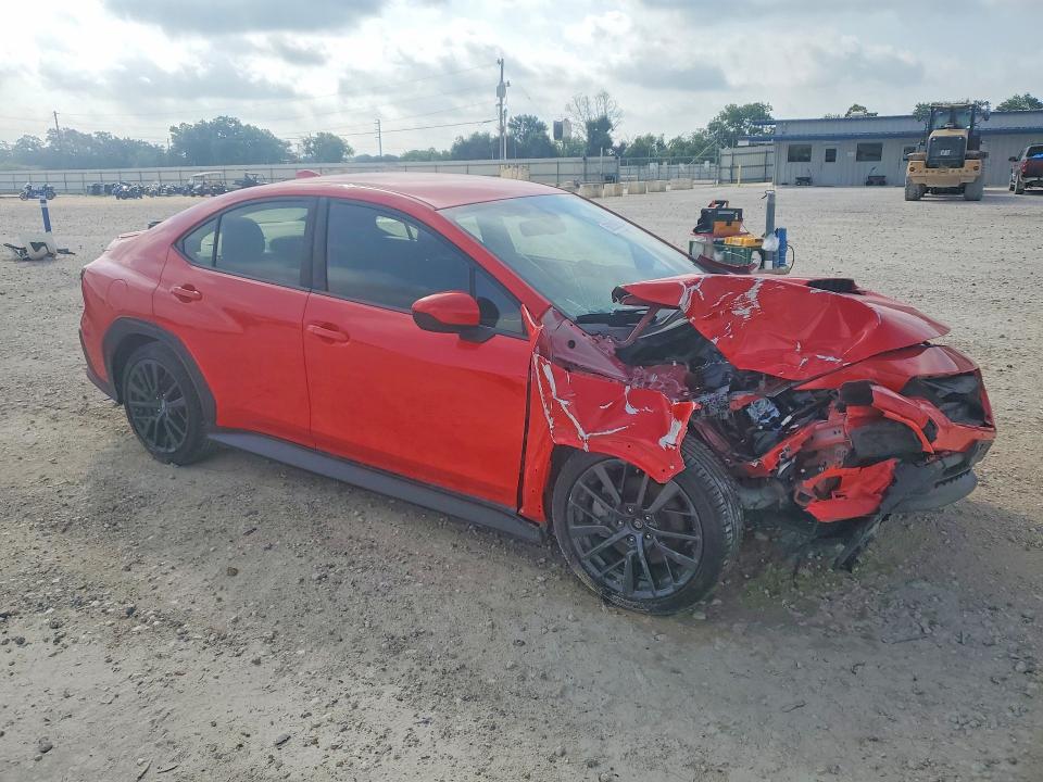 2022 Subaru Wrx VIN JF1VBAF67N9007439 COPART salvage auction — FRONT END, Tx - Certificate Of Title (P), sold $11,800 on 2026-07-27 (photo 4)