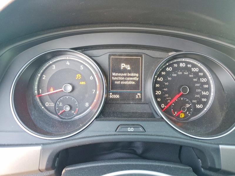 2021 Volkswagen Atlas VIN 1V2MR2CA2MC531288 COPART salvage auction — REAR END, Tx - Salvage Vehicle Title, sold $7,100 on 2026-08-28 (photo 9)