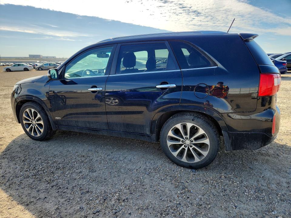 2014 Kia Sorento VIN 5XYKWDA70EG492007 COPART salvage auction — REAR END, AB - BOS - SALVAGE, sold $975 on 2026-07-02 (photo 2)