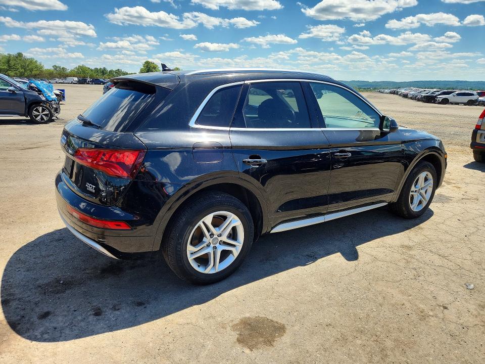 2018 Audi Q5 VIN WA1BNAFY1J2034459 COPART salvage auction — MECHANICAL, Pa - Cert Of Title, sold $6,100 on 2026-07-09 (photo 3)