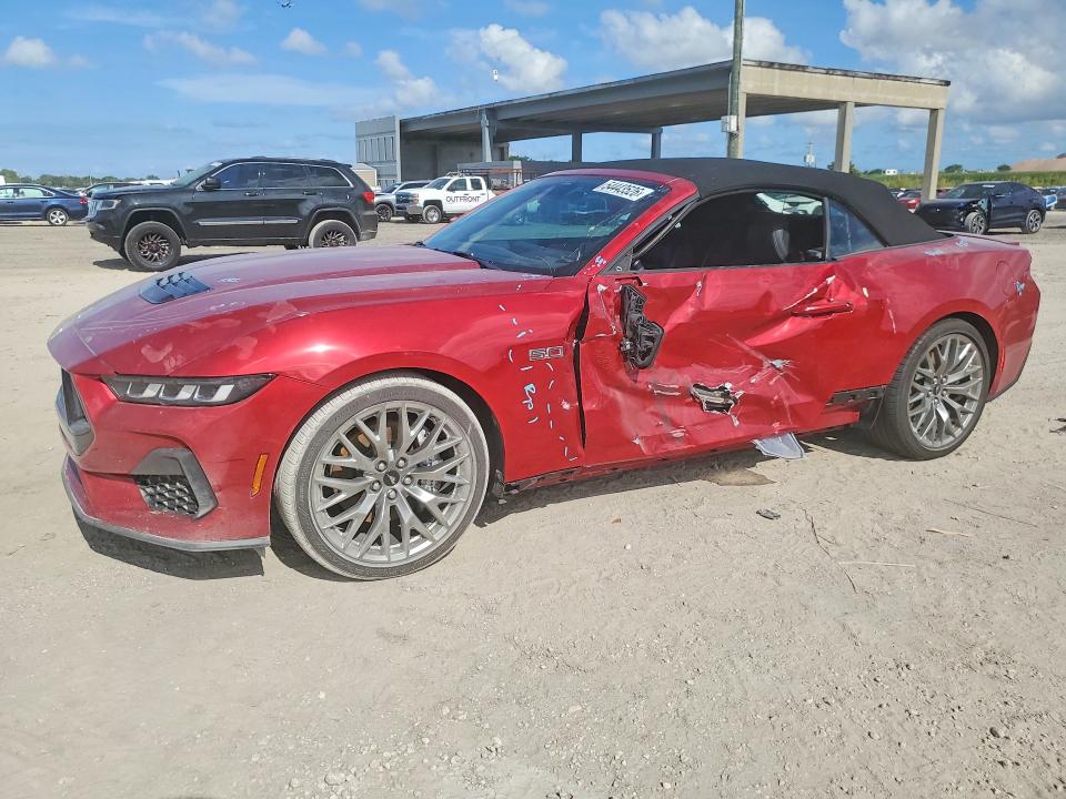 2024 Ford VIN 1FAGP8FF4R5104727 COPART salvage auction — SIDE, Fl - Cert Of Title Slvg Rebuildable, sold $18,400 on 2026-07-02 (photo 1)