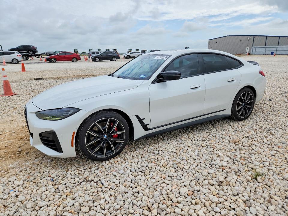2022 BMW M4 VIN WBA13AW0XNFM45758 COPART salvage auction — UNDERCARRIAGE, Tx - Salvage Vehicle Title, sold $14,000 on 2026-07-23 (photo 1)