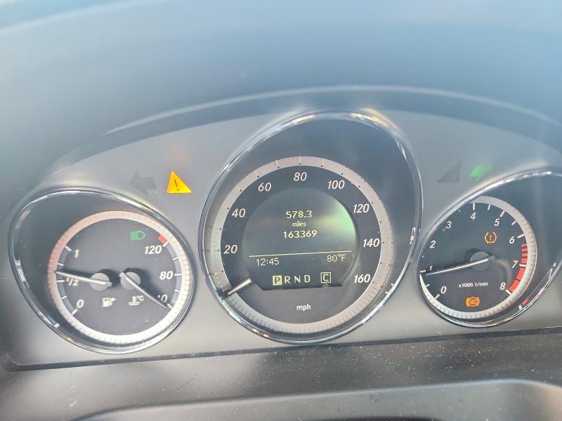 2010 Mercedes-benz C-klasse VIN WDDGF8BB2AR105782 COPART salvage auction — FRONT END, Fl - Cert Of Title Slvg Rebuildable, sold $425 on 2026-08-18 (photo 9)