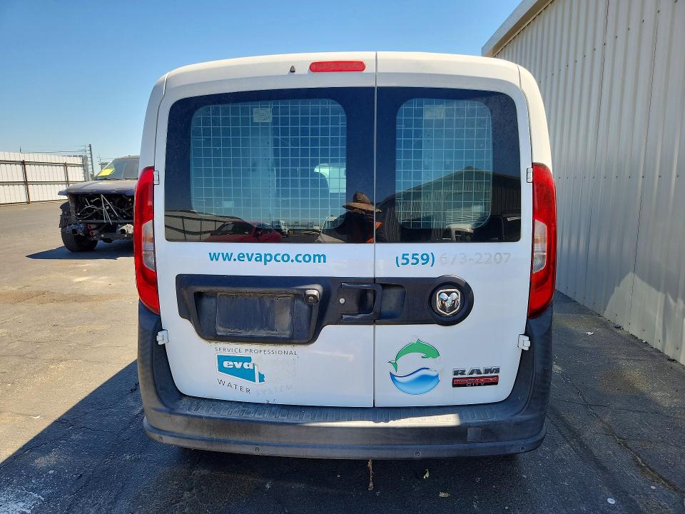 2017 Ram Promaster city VIN ZFBERFAB8H6D53602 COPART salvage auction — MECHANICAL, Ca - Dis/Dlr/Exp Only Clean Title, sold $175 on 2026-07-16 (photo 6)