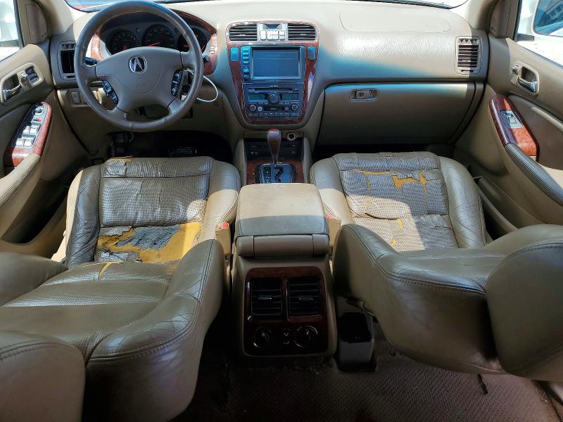 2004 Acura Mdx VIN 2HNYD18934H530426 COPART salvage auction — REAR END, TX - SALVAGE VEHICLE TITLE, sold $425 on 2026-07-02 (photo 8)
