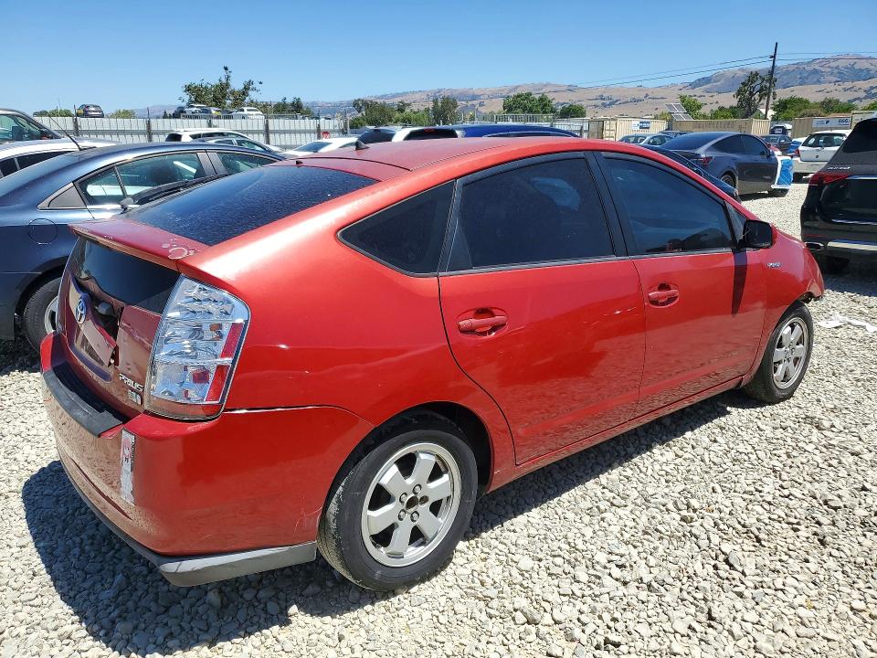 2007 Toyota Prius VIN JTDKB20U173273460 COPART salvage auction — FRONT END, Ca - Salvage Certificate, sold $60 on 2026-07-28 (photo 3)
