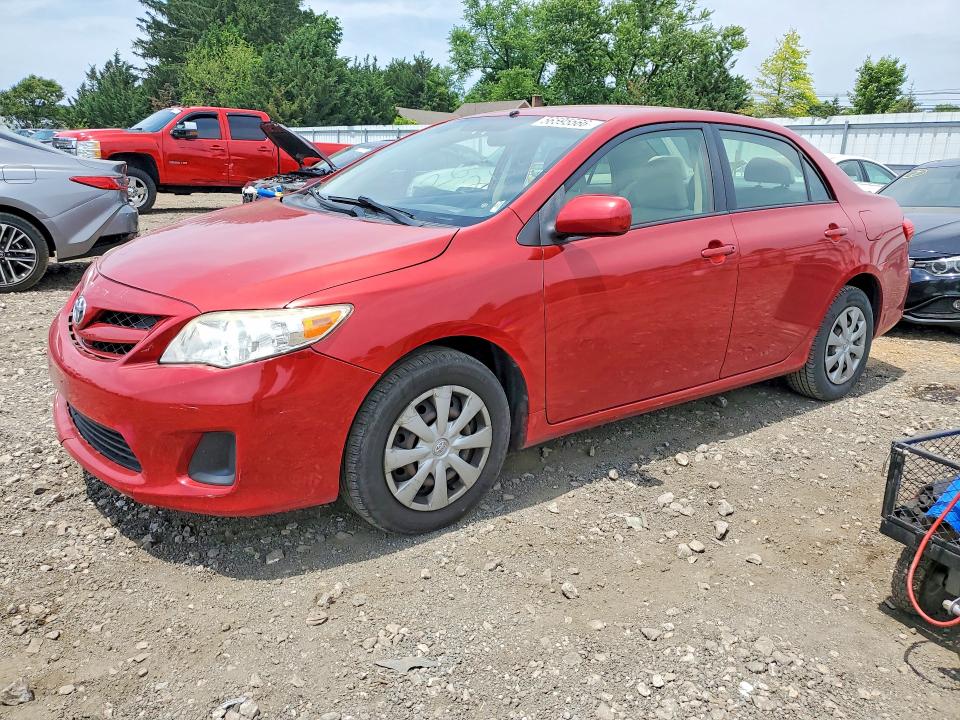 2011 Toyota Corolla VIN JTDBU4EE5B9155800 COPART salvage auction — REAR END, Md - Cert Of Salvage < 75% Damage, sold $725 on 2026-07-27 (photo 1)