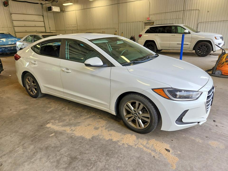 2018 Hyundai Elantra VIN 5NPD84LF1JH356625 COPART salvage auction — VANDALISM, Id - Salvage Certificate Of Title, sold $350 on 2026-07-28 (photo 4)