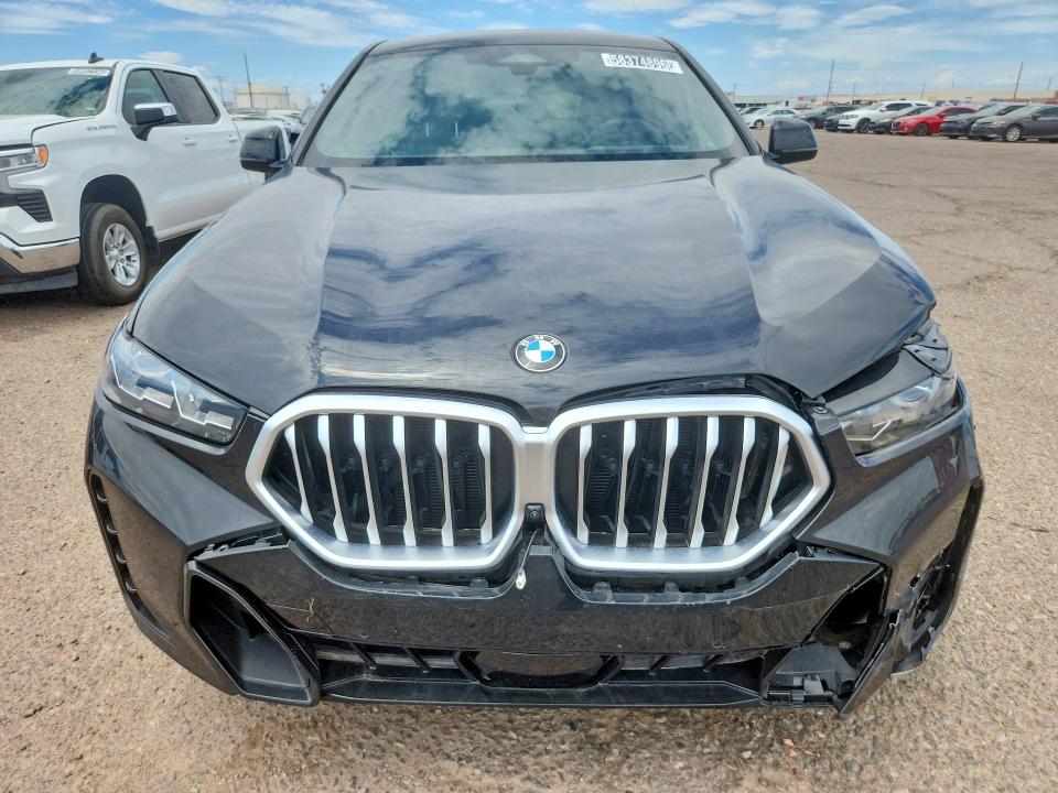 2025 BMW X6 VIN 5UX33EX08S9X01227 COPART salvage auction — FRONT END, AZ - CERTIFICATE OF TITLE, sold $42,000 on 2026-07-15 (photo 5)
