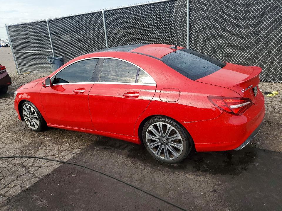 2018 Mercedes-benz Cla-klasse VIN WDDSJ4GB5JN524808 COPART salvage auction — MINOR DENT/SCRATCHES, Mi - Certificate Of Title, sold $4,600 on 2026-08-07 (photo 2)