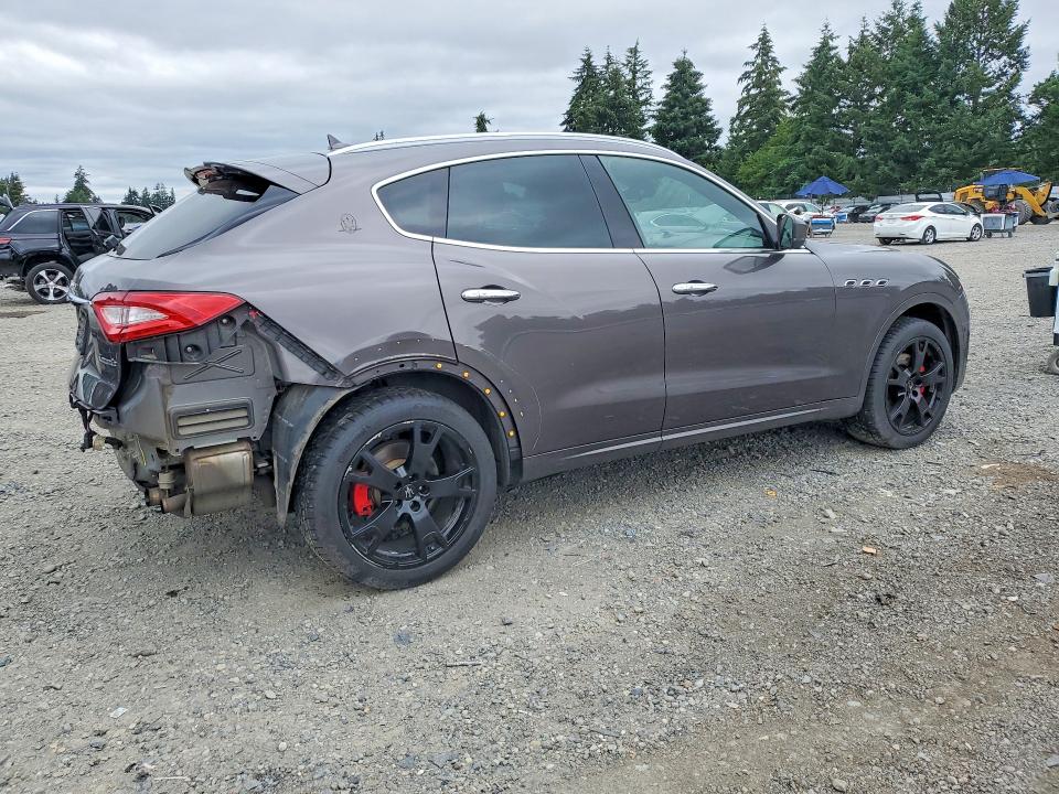 2017 Maserati Levante VIN ZN661XUS7HX238652 COPART salvage auction — REAR END, Wa - Bill Of Sale, sold $10,400 on 2026-07-02 (photo 3)