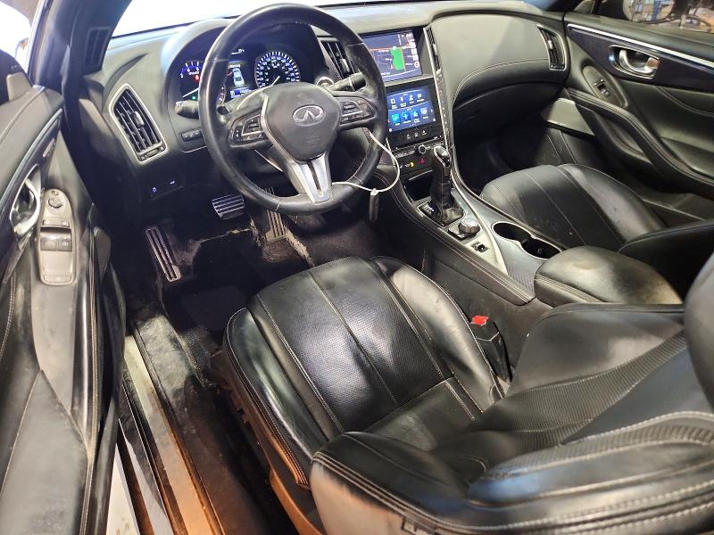 2018 Infiniti Q60 VIN JN1EV7EL4JM391315 COPART salvage auction — NORMAL WEAR, ON - PERMIT NO BRAND - UNFIT (P), sold $10,000 on 2026-07-22 (photo 8)