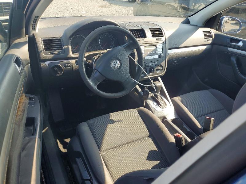 2007 Volkswagen Golf VIN WVWBS71K67W258851 COPART salvage auction — REAR END, Nj - Cert Of Title-Salvage, sold $350 on 2026-07-28 (photo 8)