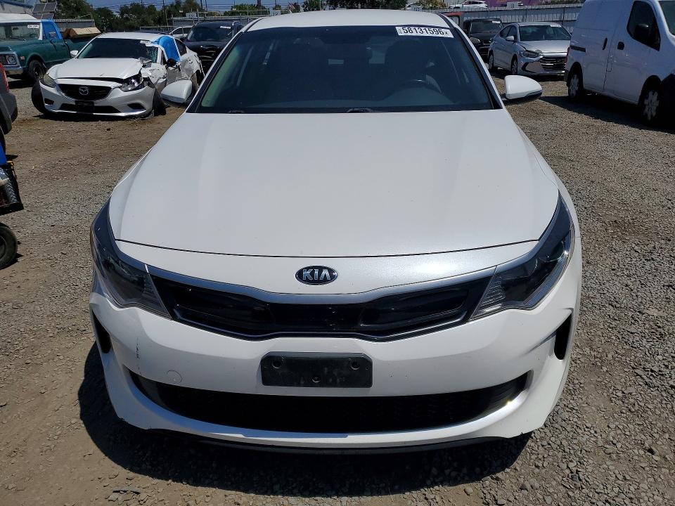 2017 Kia Optima VIN KNAGT4LE8H5011778 COPART salvage auction — REAR END, Ca - Salvage Certificate, sold $2,700 on 2026-07-28 (photo 5)