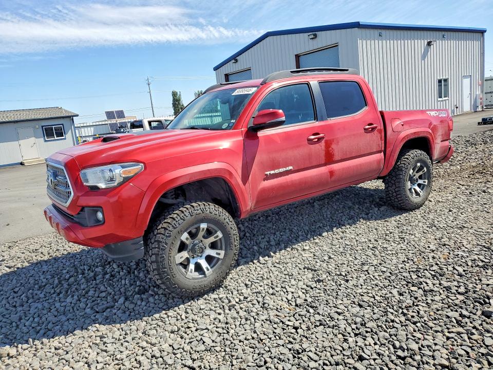 2016 Toyota Tacoma VIN 5TFCZ5AN3GX001199 COPART salvage auction — REAR END, Wa - Bill Of Sale, sold $13,400 on 2026-07-15 (photo 1)