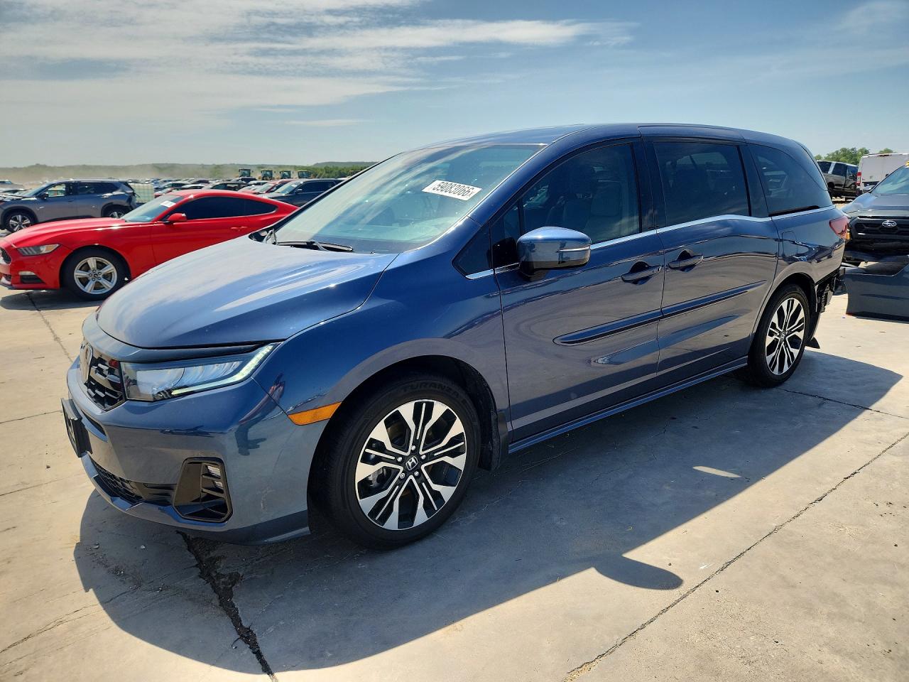 2025 Honda Odyssey VIN 5FNRL6H98SB038228 — COPART salvage auction photo