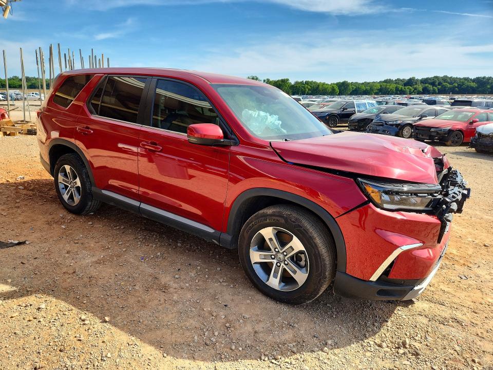 2024 Honda Pilot VIN 5FNYG1H46RB002636 COPART salvage auction — FRONT END, Al - Certificate Of Title (P), sold $22,500 on 2026-07-21 (photo 4)