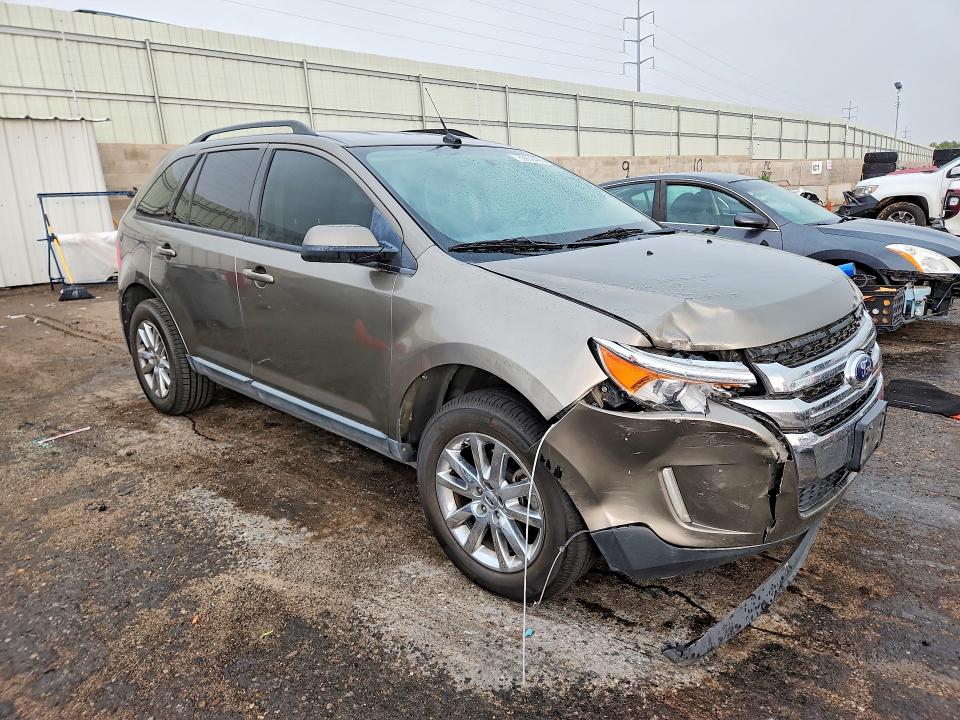 2013 Ford Edge VIN 2FMDK3JC0DBB64869 COPART salvage auction — FRONT END, Nm - Cert Of Title-Salvage, sold $2,200 on 2026-07-09 (photo 4)