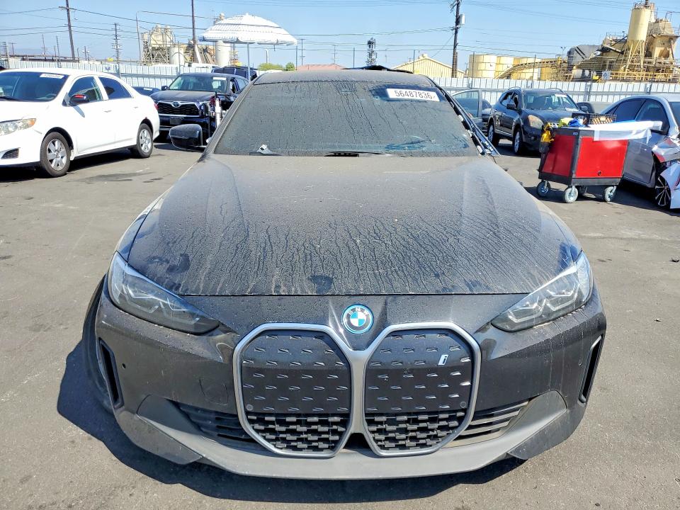 2024 BMW I4 VIN WBY43AW07RFS49281 COPART salvage auction — FRONT END, Ca - Salvage Certificate, sold $9,700 on 2026-07-20 (photo 5)