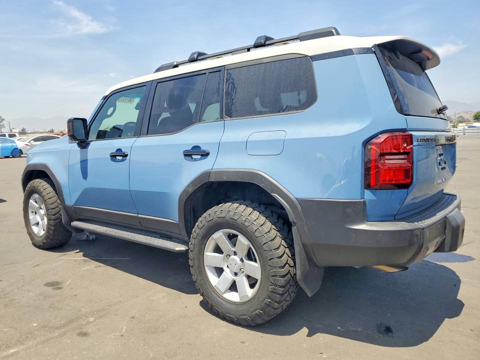 2024 Toyota Land cruiser VIN JTEABFAJ8RK015321 COPART salvage auction — FRONT END, Ca - Salvage Certificate, sold $5,100 on 2026-07-29 (photo 2)