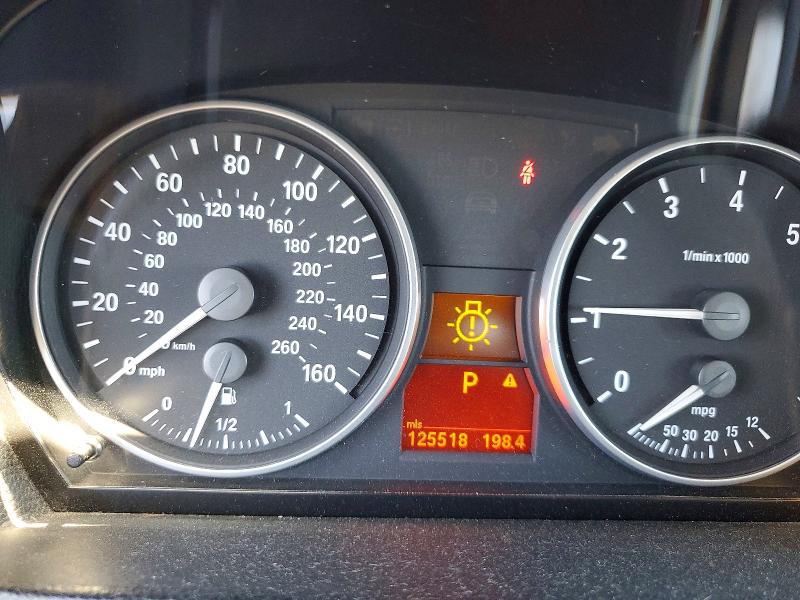 2007 BMW 3 series VIN WBAVC535X7FZ79953 COPART salvage auction — REAR END, Ca - Salvage Certificate, sold $400 on 2026-07-08 (photo 9)