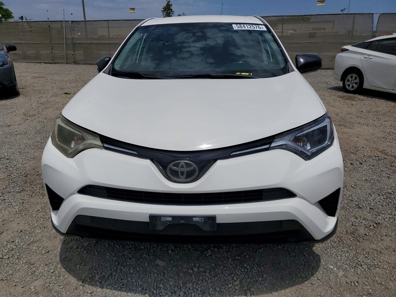 2018 Toyota RAV4 VIN JTMZFREV8JJ732208 COPART salvage auction — Rear End, CA - SALVAGE CERTIFICATE, sold $3,900 on 2026-07-10 (photo 5)