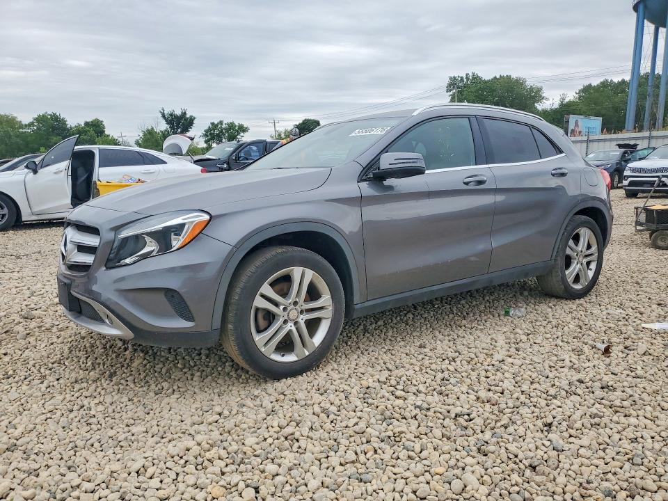 2016 Mercedes-benz Gla-klasse VIN WDCTG4EB1GJ224807 COPART salvage auction — MINOR DENT/SCRATCHES, Il - Certificate Of Title (P), sold $5,000 on 2026-07-14 (photo 1)
