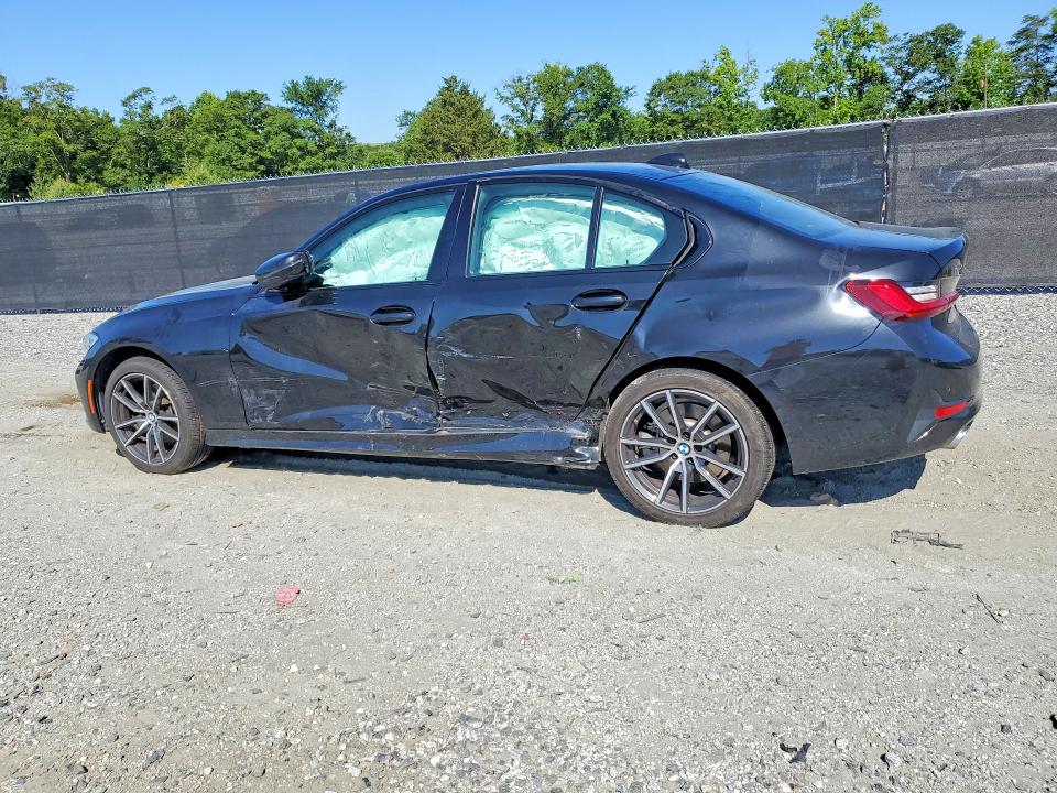 2022 BMW 3er VIN 3MW5R7J05N8C60889 COPART salvage auction — SIDE, Sc - Cert Of Title-Salvage, sold $8,400 on 2026-08-03 (photo 2)