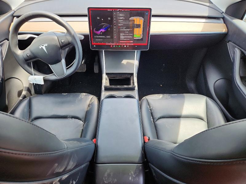 2021 Tesla Model y VIN 5YJYGDEE1MF088977 COPART salvage auction — REAR END, On - Permit Salvage, sold $4,350 on 2026-07-14 (photo 8)
