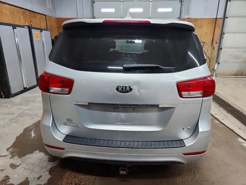 2017 Kia SEDONA VIN KNDMB5C14H6242411 COPART salvage auction — MECHANICAL, Mi - Non Public Clean Title, sold $625 on 2026-07-11 (photo 6)
