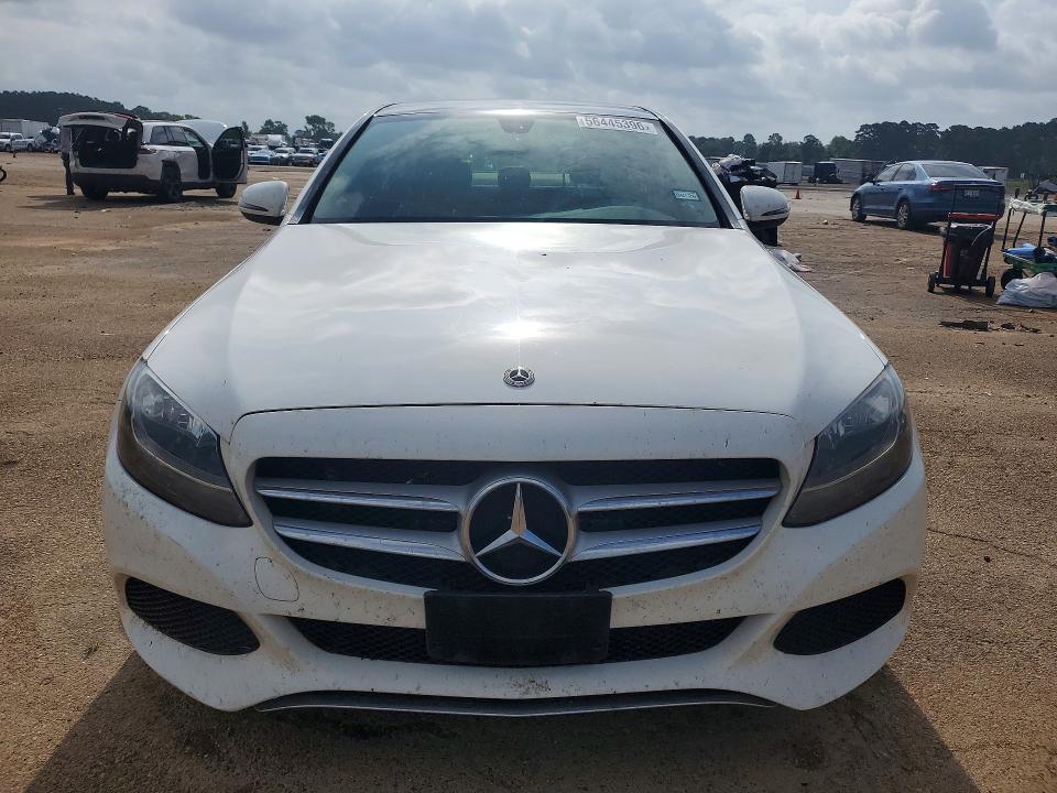 2017 Mercedes-benz C-klasse VIN WDDWF4JB0HR306726 COPART salvage auction — UNDERCARRIAGE, Salvage Title, sold $5,300 on 2026-08-03 (photo 5)