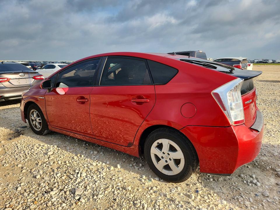 2011 Toyota Prius VIN JTDKN3DUXB1391681 COPART salvage auction — FRONT END, Tx - Salvage Vehicle Title, sold $900 on 2026-07-02 (photo 2)
