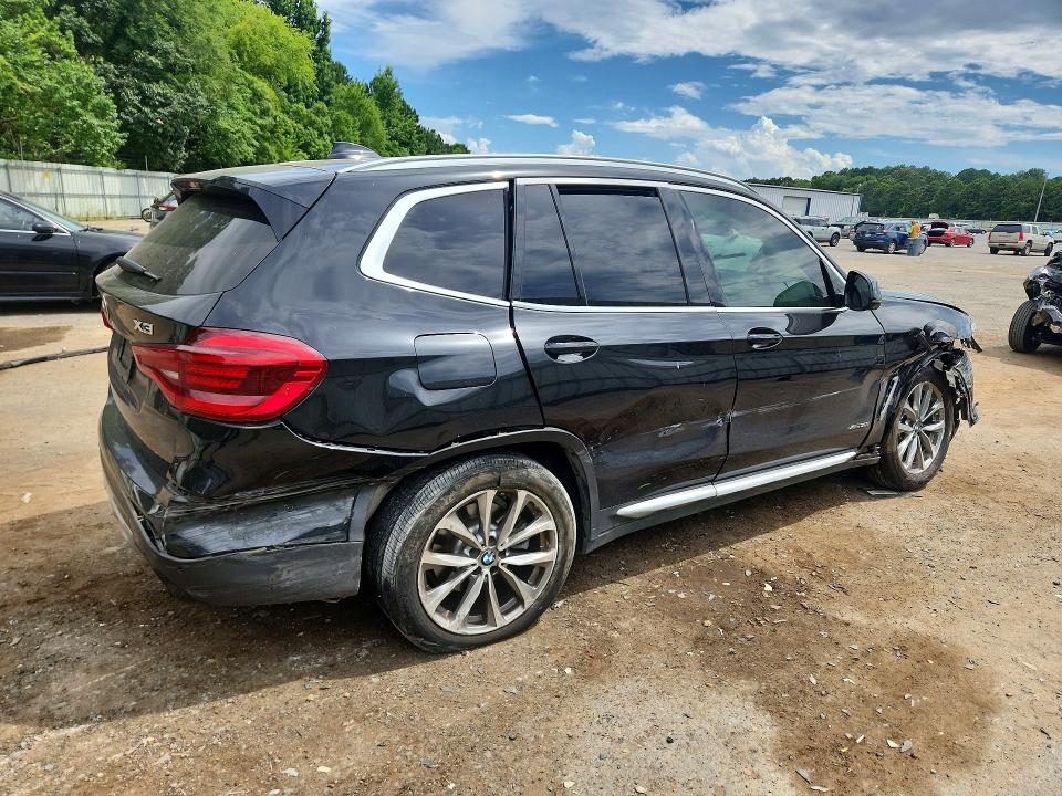 2018 BMW X3 VIN 5UXTR9C59JLD57998 COPART salvage auction — ALL OVER, LA - CERT OF TITLE-SALVAGE, sold $6,900 on 2026-07-16 (photo 3)