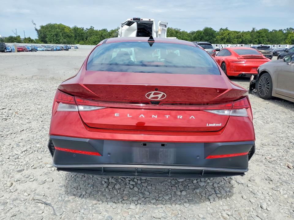2024 Hyundai Elantra VIN KMHLP4DG6RU686179 COPART salvage auction — FRONT END, Fl - Cert Of Title Slvg Rebuildable, sold $5,500 on 2026-07-20 (photo 6)