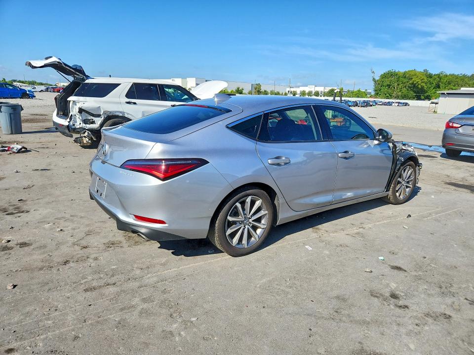 2025 Acura Integra VIN 19UDE4H22SA017011 COPART salvage auction — FRONT END, Fl - Certificate Of Title (P), sold $11,500 on 2026-07-11 (photo 3)