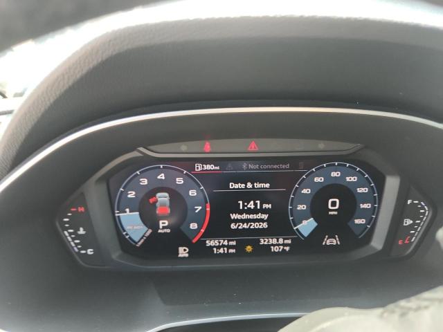 2021 Audi Q3 VIN WA1DECF30M1055077 COPART salvage auction — FRONT END, Nc - Salvage Certificate Of Title, sold $7,300 on 2026-08-18 (photo 9)