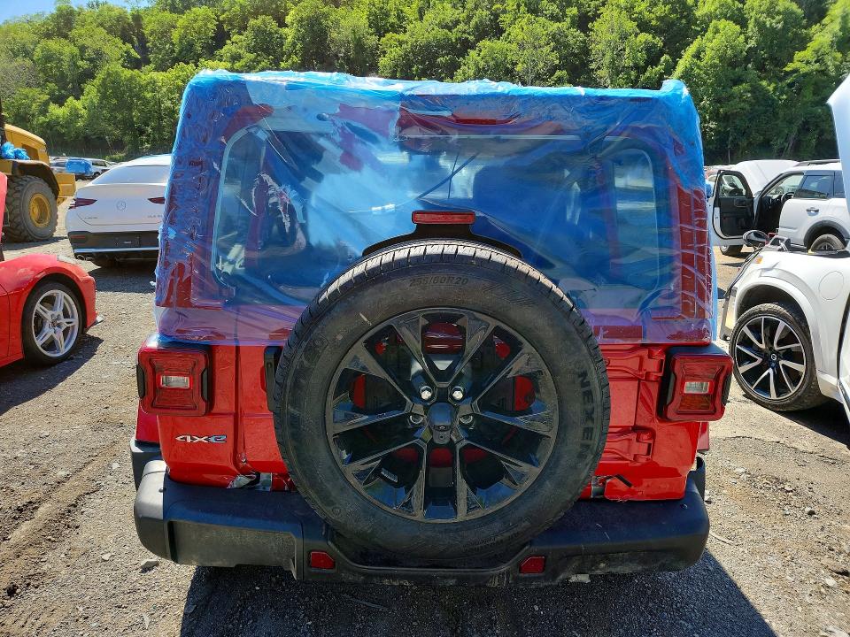 2024 Jeep Wrangler / VIN 1C4RJXP65RW271007 COPART salvage auction — REAR END, Nj - Cert Of Title-Salvage, sold $19,600 on 2026-07-30 (photo 6)