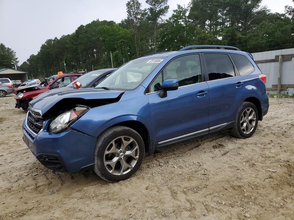 2017 Subaru Forester VIN JF2SJATC9HH407847 COPART salvage auction — FRONT END, Md - Cert Of Salvage > 75% Damage, sold $1,050 on 2026-07-18 (photo 1)
