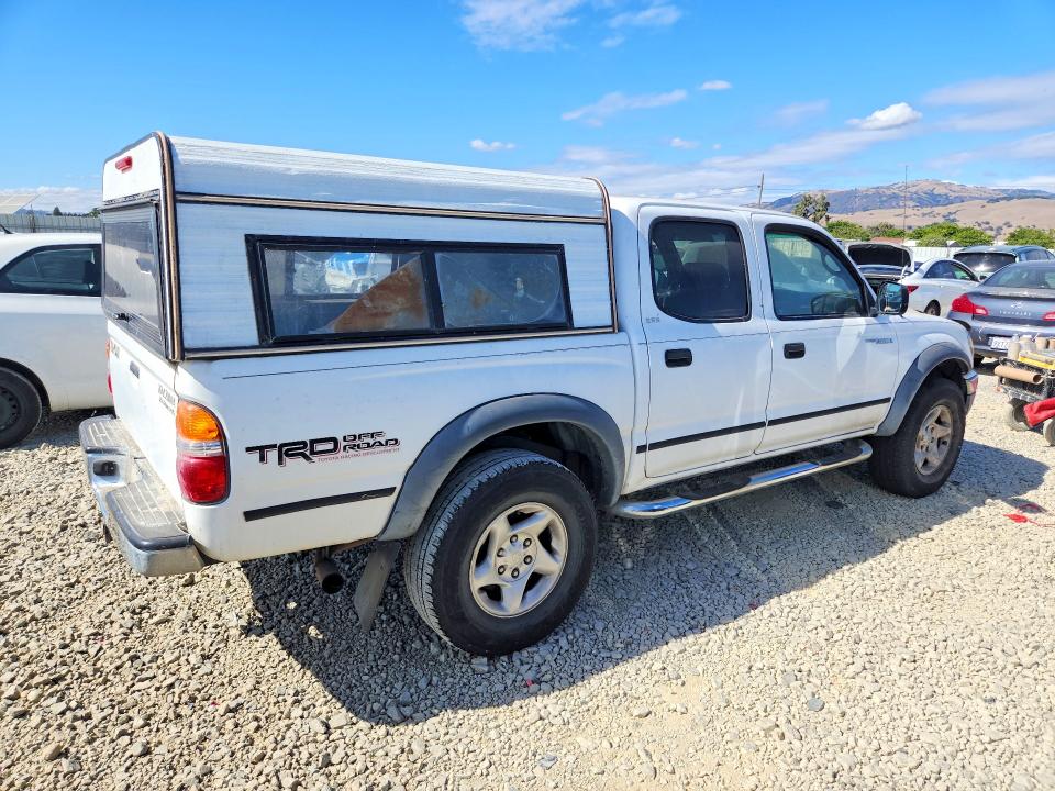 2003 Toyota Tacoma VIN 5TEGN92NX3Z197728 COPART salvage auction — MECHANICAL, Ca - Dis/Dlr/Exp App For Dup Clean, sold $2,300 on 2026-07-09 (photo 3)