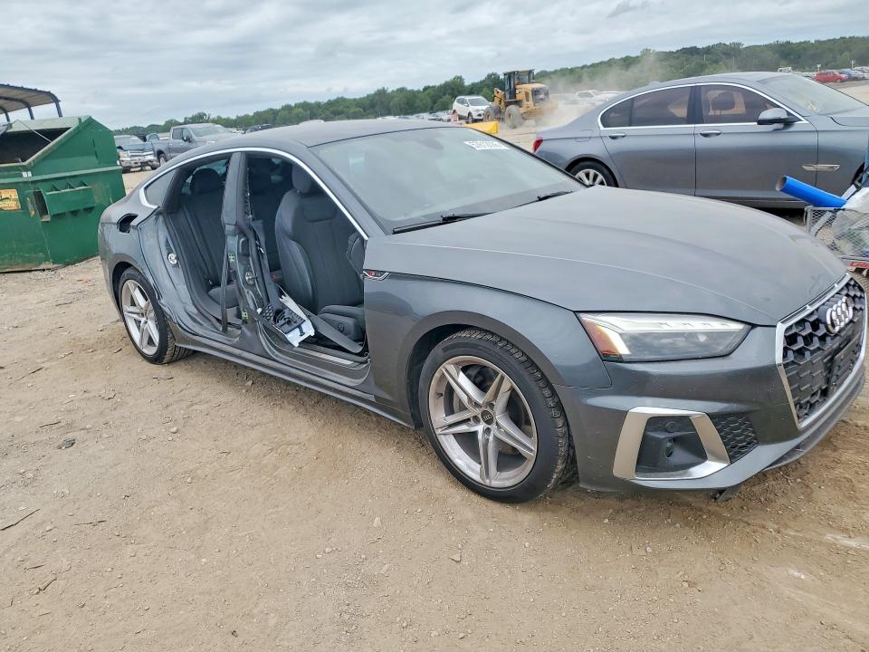 2022 Audi VIN WAUFACF50NA040203 COPART salvage auction — SIDE, MO - SALVAGE CERTIFICATE OF TITLE, sold $12,400 on 2026-07-28 (photo 4)