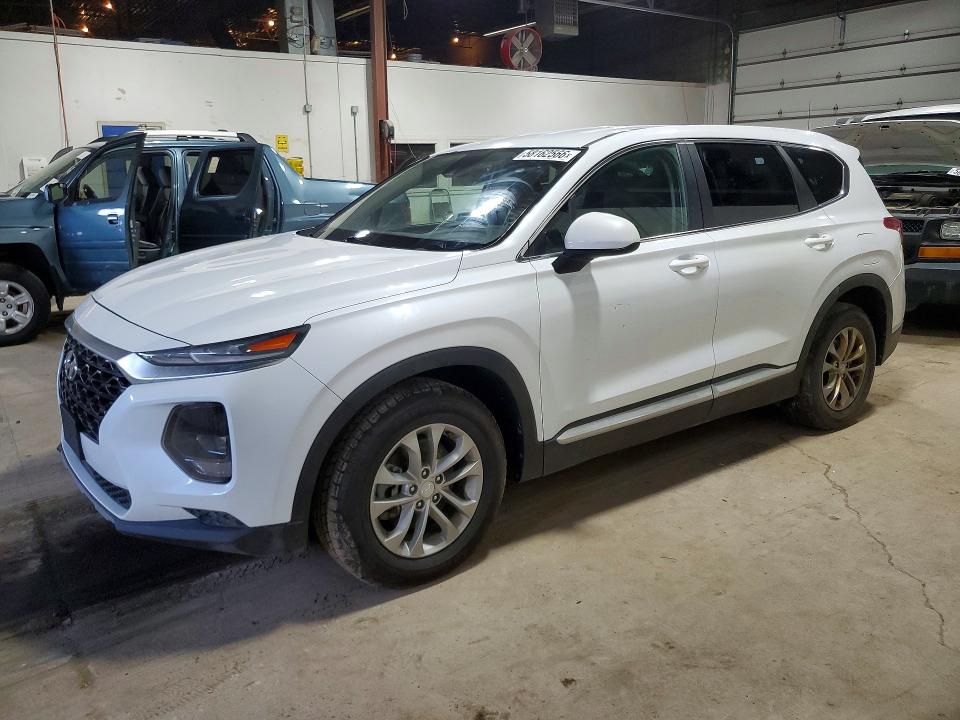 2019 Hyundai Santa fe VIN 5NMS2CAD1KH084290 COPART salvage auction — HAIL, WV - CERTIFICATE OF TITLE, sold $7,500 on 2026-07-30 (photo 1)