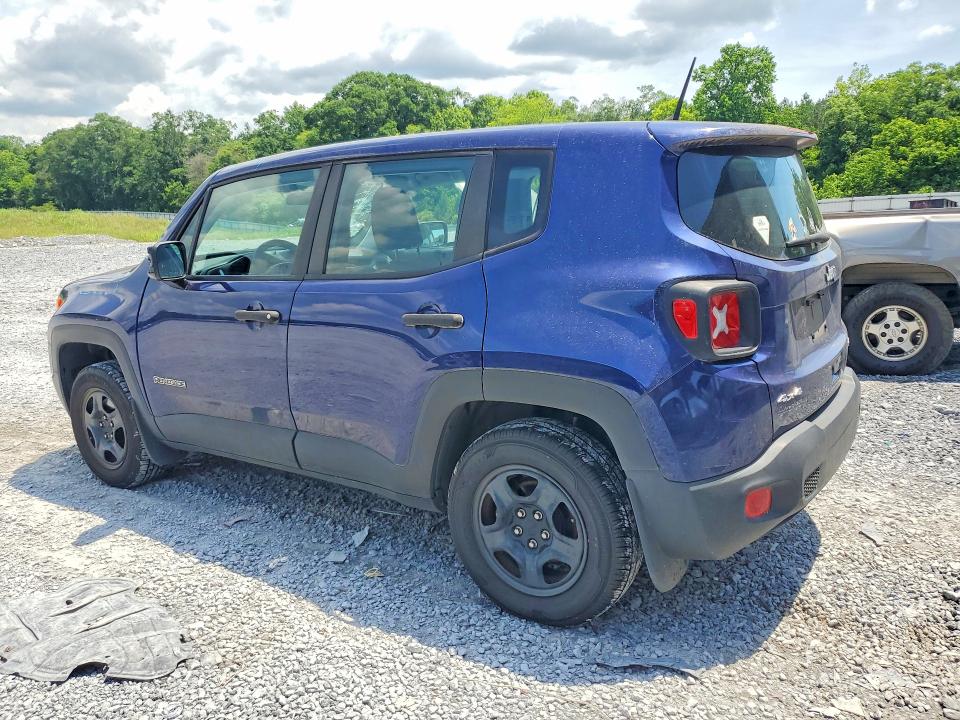 2018 Jeep VIN ZACCJBAB1JPH46085 COPART salvage auction — FRONT END, Ga - Cert Of Title-Salvage, sold $1,550 on 2026-07-09 (photo 2)