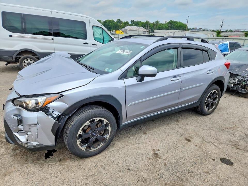 2021 Subaru Xv VIN JF2GTAEC7M8327681 COPART salvage auction — FRONT END, PA - CERTIFICATE OF SALVAGE, sold $4,200 on 2026-07-31 (photo 1)