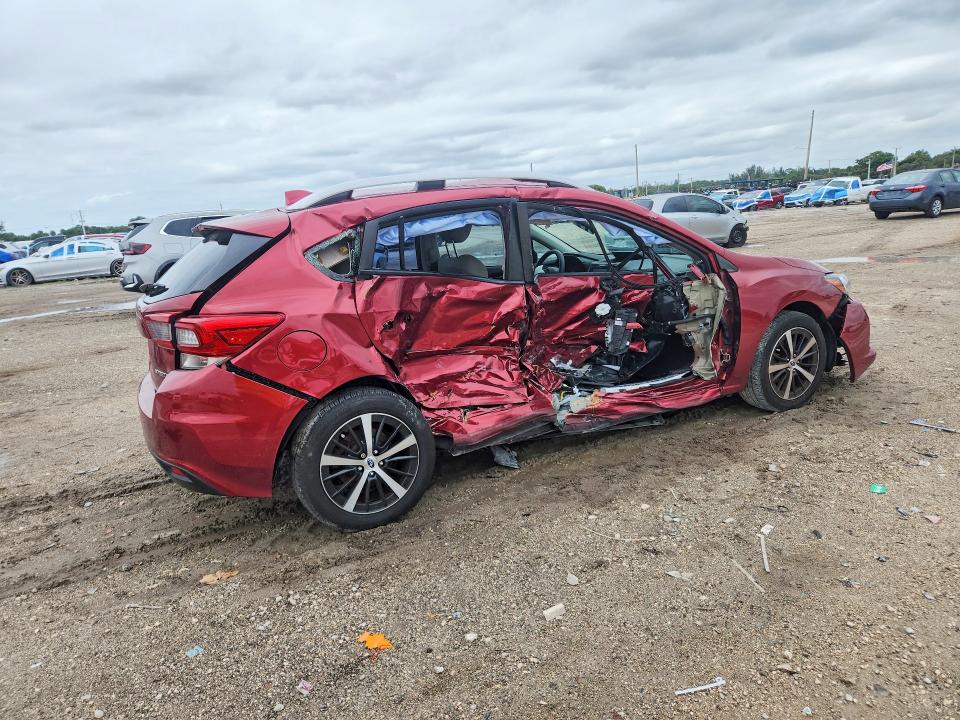 2021 Subaru Impreza VIN 4S3GTAD64M3700389 COPART salvage auction — SIDE, FL - CERTIFICATE OF DESTRUCTION, sold $600 on 2026-07-02 (photo 3)